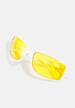 Pier One Unisex - Sunglasses -White -Pier One 06212ea48c0f4037abc6a62aa2c032d6