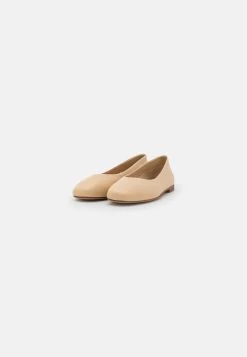 Pier One Leather- Ballet Pumps - Beige -Pier One 2294e1952c124084ac780ffba09e05c6