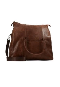 Pier One Unisex - Weekend Bag - Dark Brown -Pier One 27c8154c7bcc410d82dda3f5f15abf98