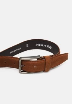 Pier One Leather Unisex - Belt - Cognac -Pier One 2a7a4da287ac4e3aa1f4ad0c94503e0d