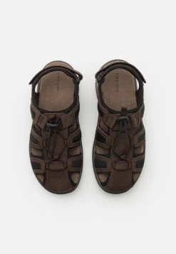 Pier One Leather - Walking Sandals - Brown -Pier One 2f7ff40eeede463ba421d45819843353