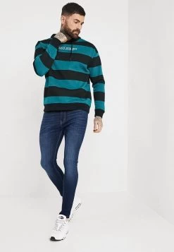 Pier One Jeans Skinny Fit - Dark-Blue Denim -Pier One 40234ebb528c40da97c4b0839de7f00d