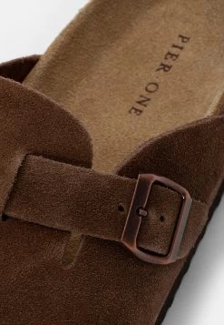 Pier One Leather Unisex - Slippers - Brown 11 Pier One Leather Unisex - Slippers - Brown -Pier One 47364cdc1dcd4794860a5f6810594e6c