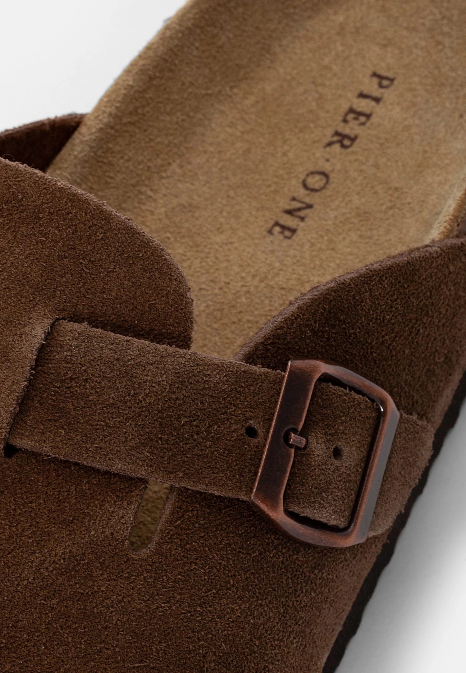 Pier One Leather Unisex - Slippers - Brown 6 Pier One Leather Unisex - Slippers - Brown - Image 6