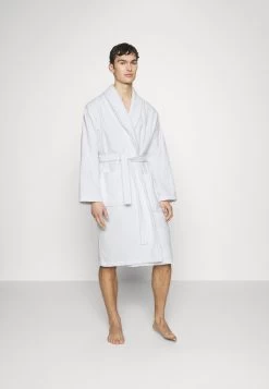 Pier One Shawl Towel Bathrobe - Dressing Gown - White