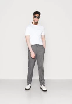 Pier One 10 Pack - Basic T-Shirt - White/Black