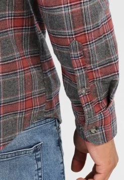 Pier One Shirt - Grey/Coral -Pier One 551953d0ad2d49119280dd58cb3b0bb3