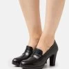 Pier One Leather- Classic Heels - Black