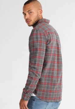 Pier One Shirt - Grey/Coral -Pier One 62192d2e542d4a69a08273483006118b