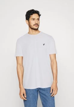 Pier One 5 Pack - Basic T-Shirt - White/Ark Green/Blue -Pier One 66674594bddf4a3789b08e83d9341cf9