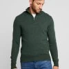 Pier One Jumper - Mottled Dark Green