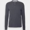 Pier One Polo Shirt - Dark Grey Melange