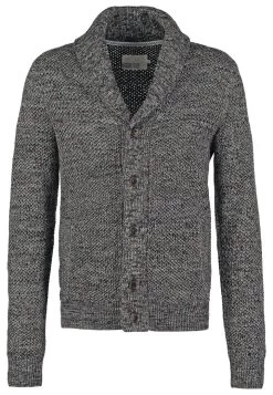 Pier One Cardigan - Dark Grey Melange -Pier One 8e23516e1ab8430d944116b45baef9ed