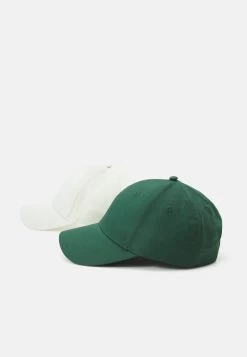 Pier One Unisex 2 Pack - Cap - Green/Off White -Pier One 99ca31b413ff4c18aa6122d7b5200082