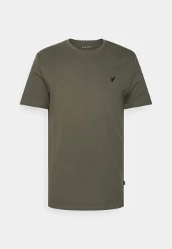 Pier One Unisex 5 Pack - Basic T-Shirt - White/Brown/Dark Blue -Pier One b7e09beb4f644943a45f210f6c79e412