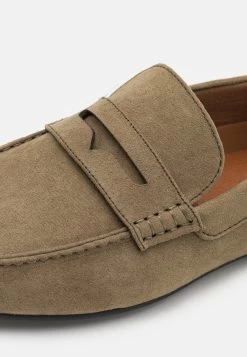 Pier One Unisex - Moccasins - Olive -Pier One b83ce5023459458684cd77d6054024cf