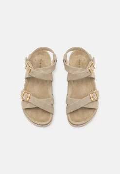 Pier One Leather- Sandals - Beige -Pier One bc95f8e15c8d40db9168225cb2c8eb47