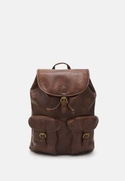 Pier One Unisex - Rucksack - Dark Brown