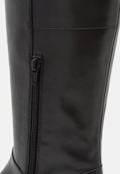 Pier One Leather - Cowboy/Biker Boots - Black -Pier One c1cb6a99ee8046e3b7fcd60f843e9f03