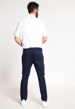 Pier One Chinos - Dark Blue -Pier One d781d37eda76425a93e9a0a3b37f56fe
