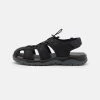 Pier One Leather - Walking Sandals - Black