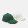 Pier One Unisex 2 Pack - Cap - Green/Off White