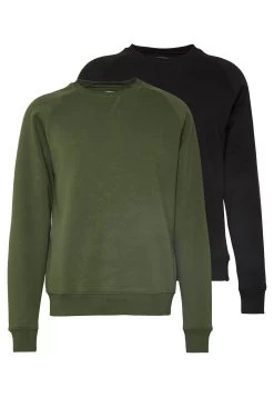 Pier One 2 Pack - Sweatshirt - Khaki/Black