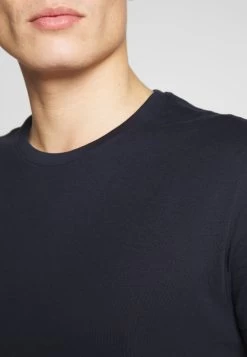 Pier One 2 Pack - Basic T-Shirt - White/Dark Blue -Pier One de6827f8d2cf4a2c856d09a9d7f8109d