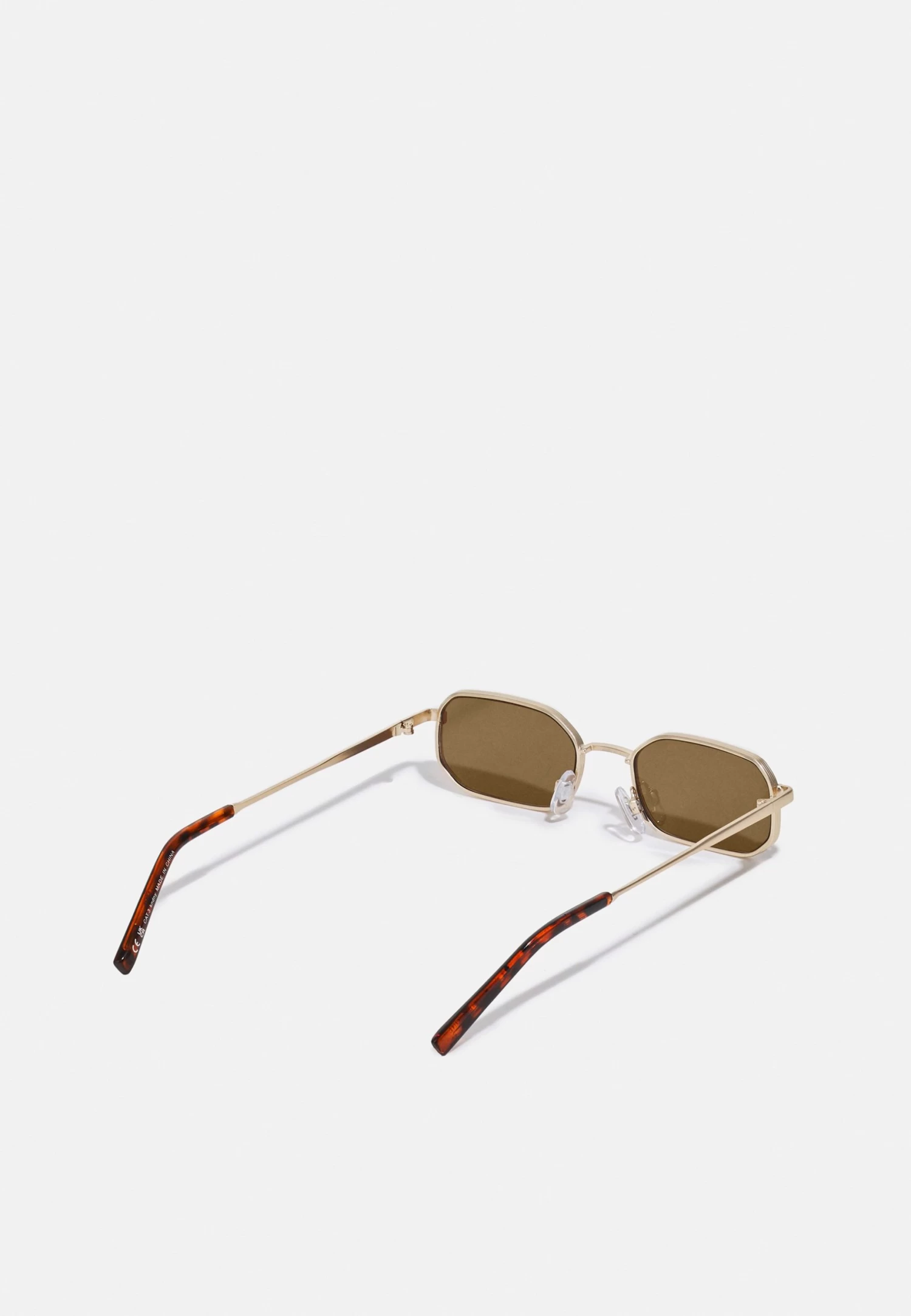 Pier One Unisex - Sunglasses - Gold-Coloured/Brown 2 Pier One Unisex - Sunglasses - Gold-Coloured/Brown - Image 2